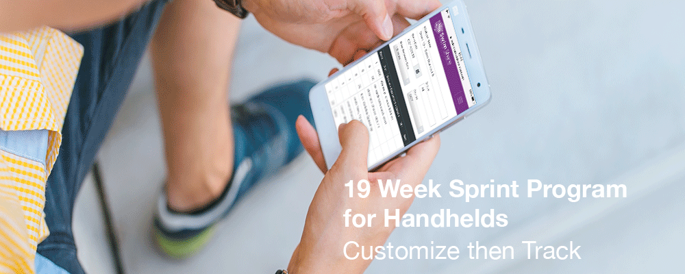 19 Week Sprint Program for Handhelds